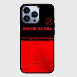 Чехол iPhone 13 Pro Akame ga Kill - red gradient посередине