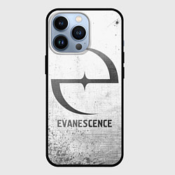 Чехол для iPhone 13 Pro Evanescence - white gradient, цвет: 3D-черный