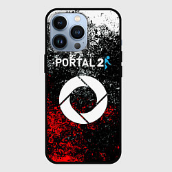 Чехол для iPhone 13 Pro Portal брызги красок, цвет: 3D-черный