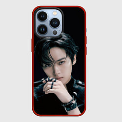 Чехол для iPhone 13 Pro Stray Kids Lee Know Giant concept, цвет: 3D-красный