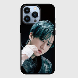 Чехол для iPhone 13 Pro Stray Kids Changbin Giant concept, цвет: 3D-черный