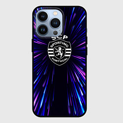 Чехол для iPhone 13 Pro Sporting neon energy, цвет: 3D-черный