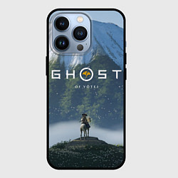 Чехол для iPhone 13 Pro Ацу на коне Ghost of Yotei, цвет: 3D-черный