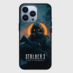 Чехол для iPhone 13 Pro Stalker 2, цвет: 3D-черный