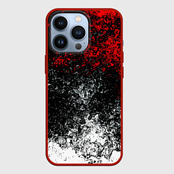 Чехол для iPhone 13 Pro Краски брызги, цвет: 3D-красный