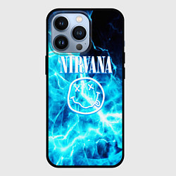 Чехол для iPhone 13 Pro Nirvana electro, цвет: 3D-черный