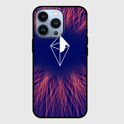 Чехол для iPhone 13 Pro No Mans Sky red energy, цвет: 3D-черный