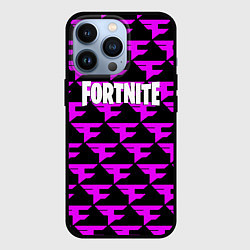 Чехол для iPhone 13 Pro Fortnite faze clan, цвет: 3D-черный