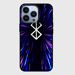 Чехол для iPhone 13 Pro Berserk neon energy, цвет: 3D-черный