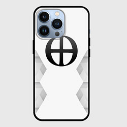 Чехол для iPhone 13 Pro Blue Exorcist white poly, цвет: 3D-черный