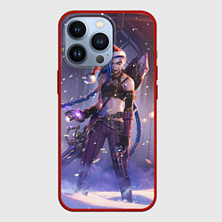 Чехол для iPhone 13 Pro Happy New Year Jinx, цвет: 3D-красный