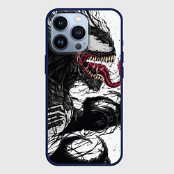 Чехол для iPhone 13 Pro Venom - Symbiot, цвет: 3D-тёмно-синий
