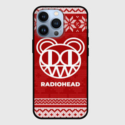 Чехол для iPhone 13 Pro Новогодний Radiohead, цвет: 3D-черный