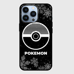 Чехол для iPhone 13 Pro Снежный Pokemon, цвет: 3D-черный