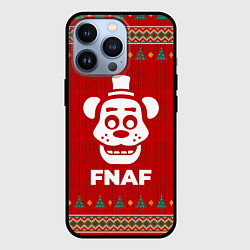 Чехол для iPhone 13 Pro FNAF new year, цвет: 3D-черный