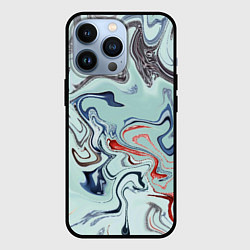 Чехол для iPhone 13 Pro Crazy waves, цвет: 3D-черный