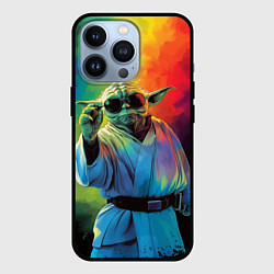 Чехол для iPhone 13 Pro Крутой Йода - Звездные войны, цвет: 3D-черный