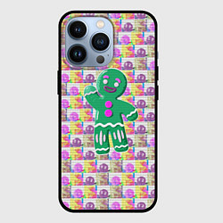 Чехол для iPhone 13 Pro Новый прянич, цвет: 3D-черный