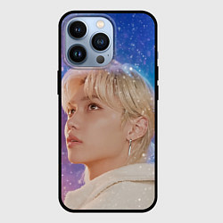 Чехол для iPhone 13 Pro Winter falls Felix Stray Kids, цвет: 3D-черный