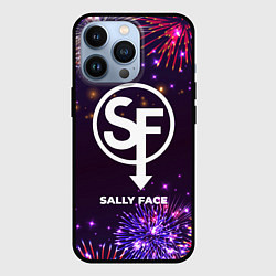 Чехол для iPhone 13 Pro Праздничный Sally Face, цвет: 3D-черный