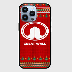 Чехол для iPhone 13 Pro Great Wall new year, цвет: 3D-черный