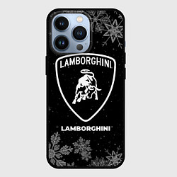 Чехол для iPhone 13 Pro Снежный Lamborghini, цвет: 3D-черный