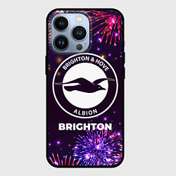 Чехол для iPhone 13 Pro Праздничный Brighton, цвет: 3D-черный