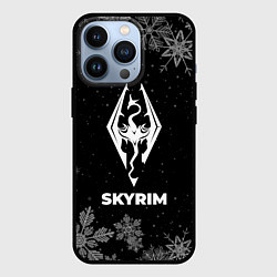 Чехол для iPhone 13 Pro Снежный Skyrim, цвет: 3D-черный