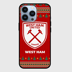 Чехол для iPhone 13 Pro West Ham new year, цвет: 3D-черный