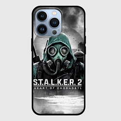 Чехол для iPhone 13 Pro Stalker 2 heart of Chornobyl radiation, цвет: 3D-черный