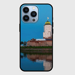 Чехол для iPhone 13 Pro Выборгский замок, цвет: 3D-черный