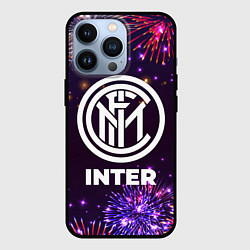 Чехол для iPhone 13 Pro Праздничный Inter, цвет: 3D-черный