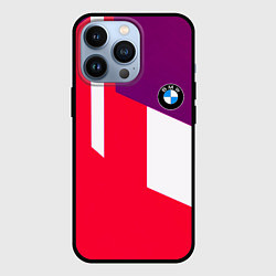 Чехол для iPhone 13 Pro BMW geometry sport, цвет: 3D-черный