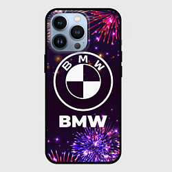 Чехол для iPhone 13 Pro Праздничный BMW, цвет: 3D-черный