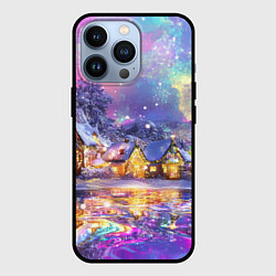 Чехол для iPhone 13 Pro Настроение рождества, цвет: 3D-черный
