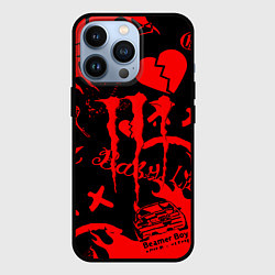 Чехол для iPhone 13 Pro Lil peep monster energy, цвет: 3D-черный