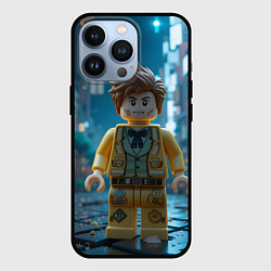 Чехол для iPhone 13 Pro Роблокс ночью, цвет: 3D-черный