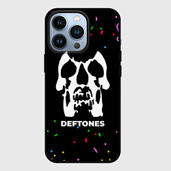 Чехол для iPhone 13 Pro Deftones конфети, цвет: 3D-черный