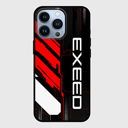 Чехол для iPhone 13 Pro Exeed - red uniform, цвет: 3D-черный