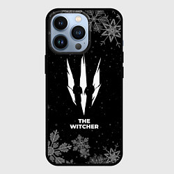 Чехол для iPhone 13 Pro Снежный The Witcher, цвет: 3D-черный