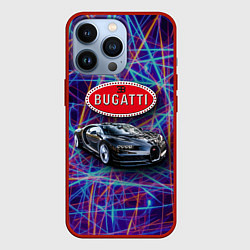 Чехол для iPhone 13 Pro Bugatti Italy - мечта автомобилиста, цвет: 3D-красный