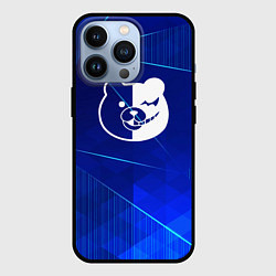 Чехол для iPhone 13 Pro Danganronpa blue poly, цвет: 3D-черный