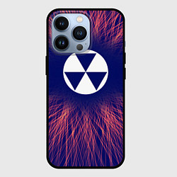 Чехол для iPhone 13 Pro Fallout red energy, цвет: 3D-черный