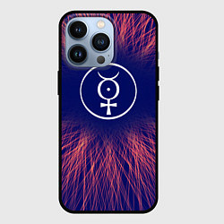 Чехол для iPhone 13 Pro Marilyn Manson red energy, цвет: 3D-черный