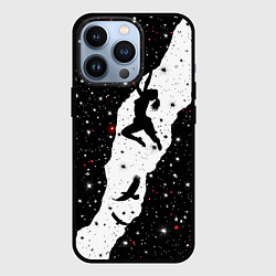 Чехол для iPhone 13 Pro Бриллиантовая альпинистка, цвет: 3D-черный