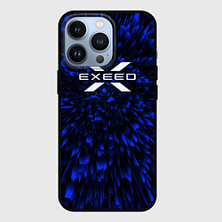 Чехол для iPhone 13 Pro Exeed blue energy, цвет: 3D-черный