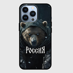 Чехол для iPhone 13 Pro Медведь берсерк русских просторов, цвет: 3D-черный