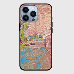 Чехол для iPhone 13 Pro Старый город, цвет: 3D-черный