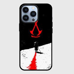 Чехол для iPhone 13 Pro Assassins creed shadows - самурай, цвет: 3D-черный