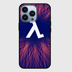 Чехол для iPhone 13 Pro Half-Life red energy, цвет: 3D-черный